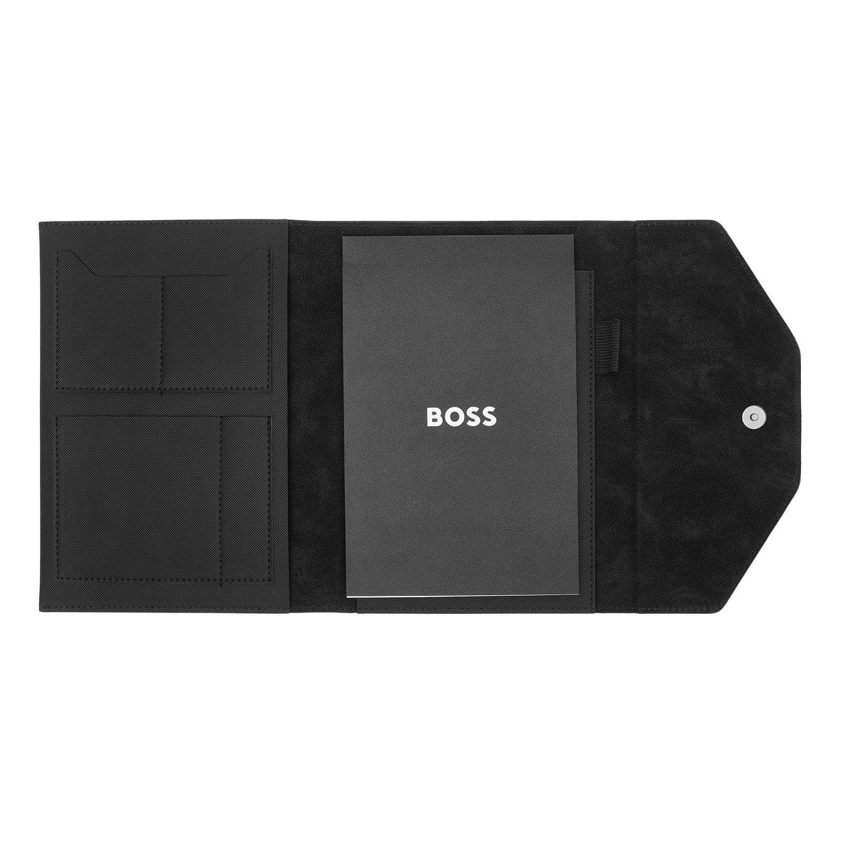HUGO BOSS, cartella portablocco, Rive Black