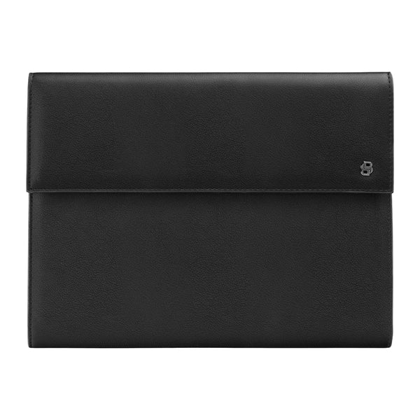 Cartella portadocumenti HUGO BOSS Double B A4, nero e canna di fucile