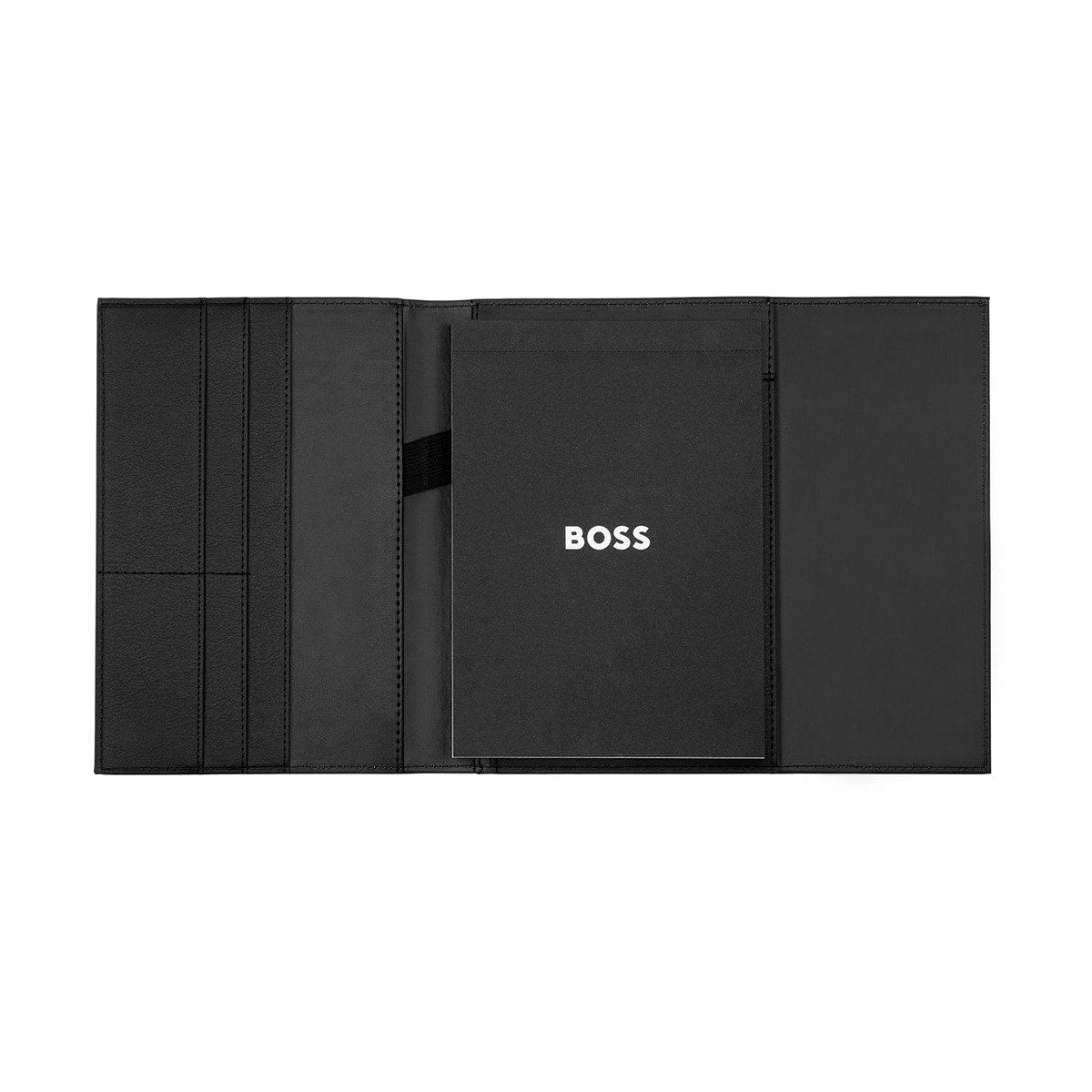 HUGO BOSS Konferenzordner Double B A5, Black & Gun - 5