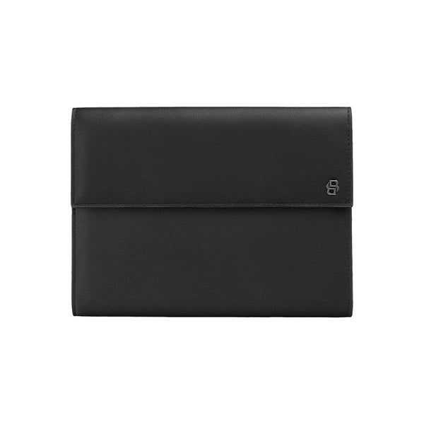 Cartellina per conferenze HUGO BOSS Double B A5, Nero & Gun