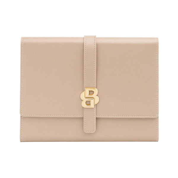 Cartella per conferenze HUGO BOSS Double B A5, Nude