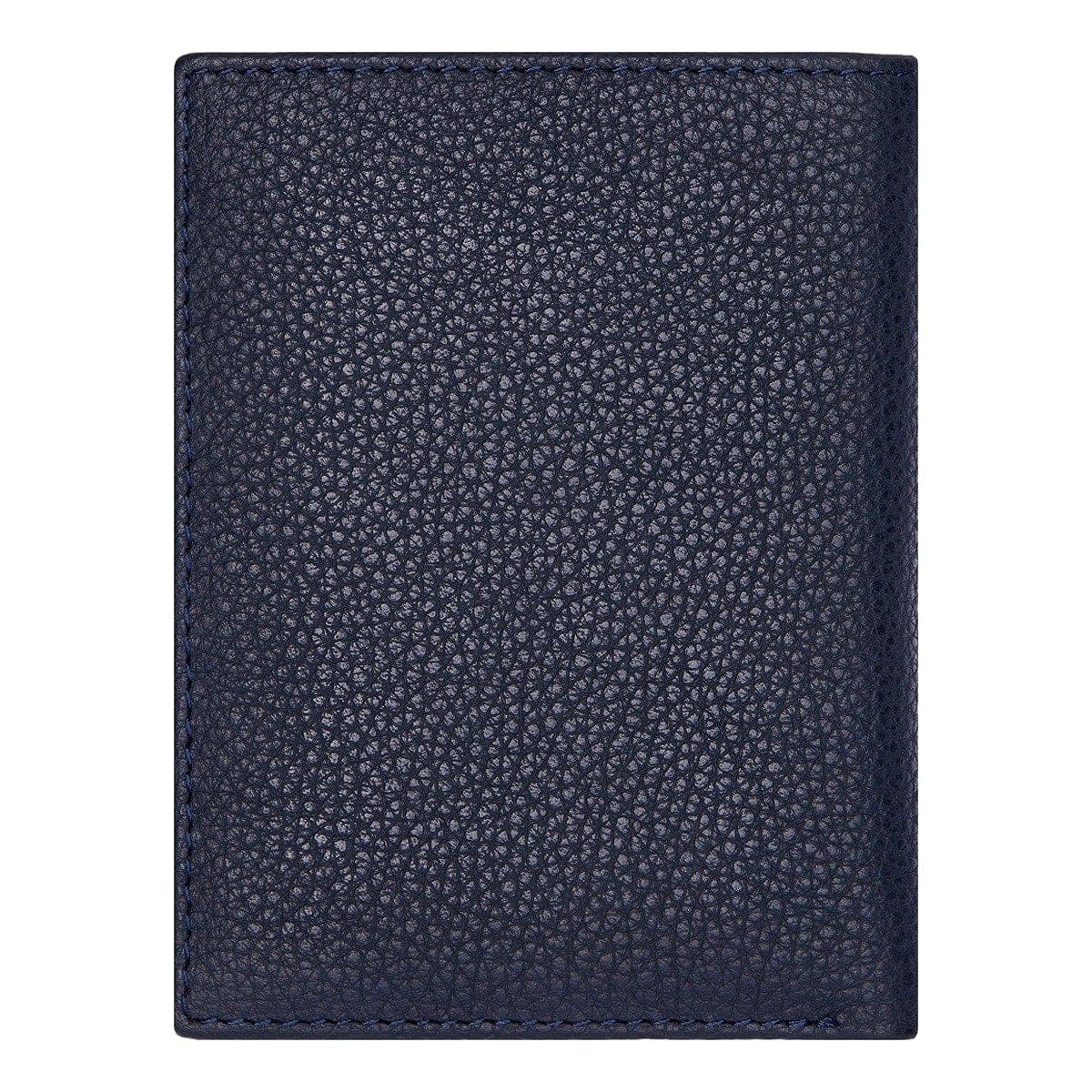 HUGO BOSS Kreditkartenetui, Classic Doppelhalter Grained, Navy, 7