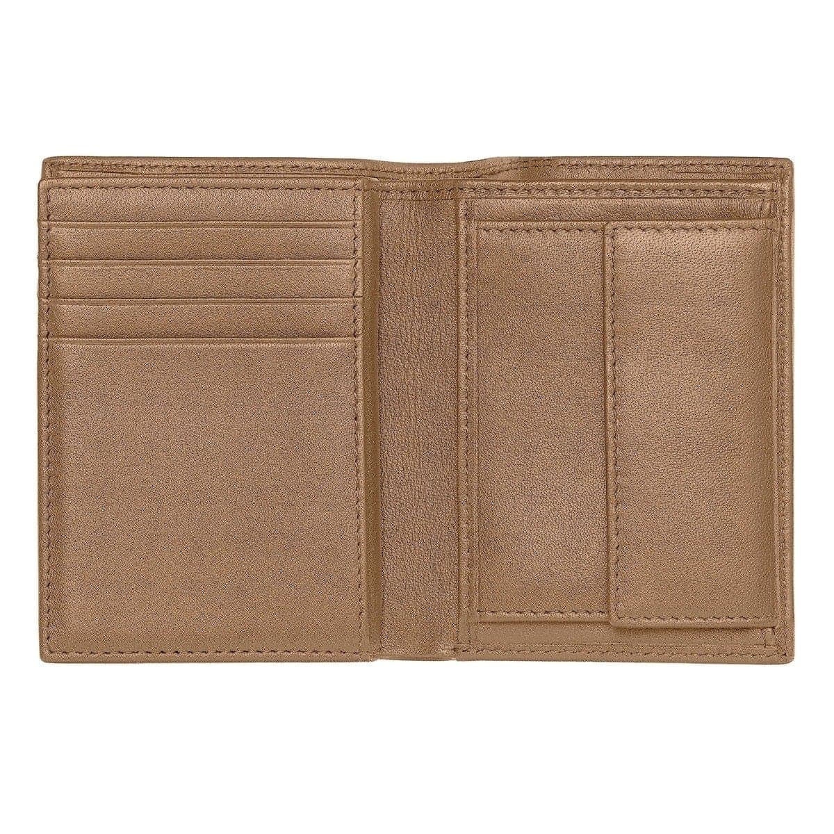 HUGO BOSS, Kreditkartenetui, Classic Grained, Camel