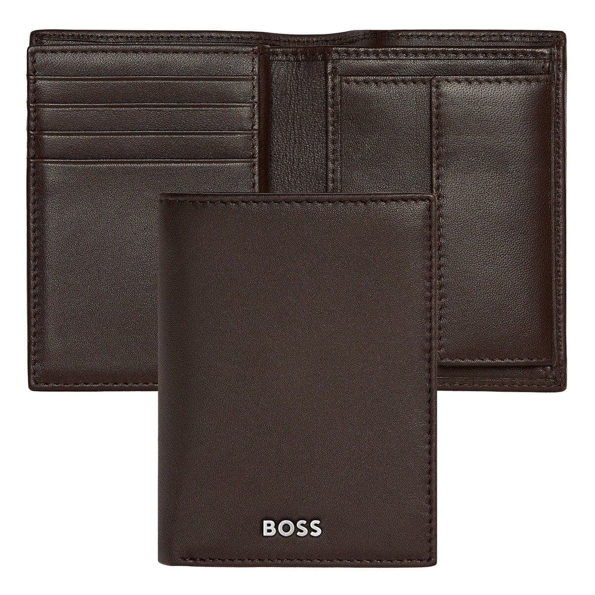 HUGO BOSS, Portacarte di credito, Classic Smooth, Marrone