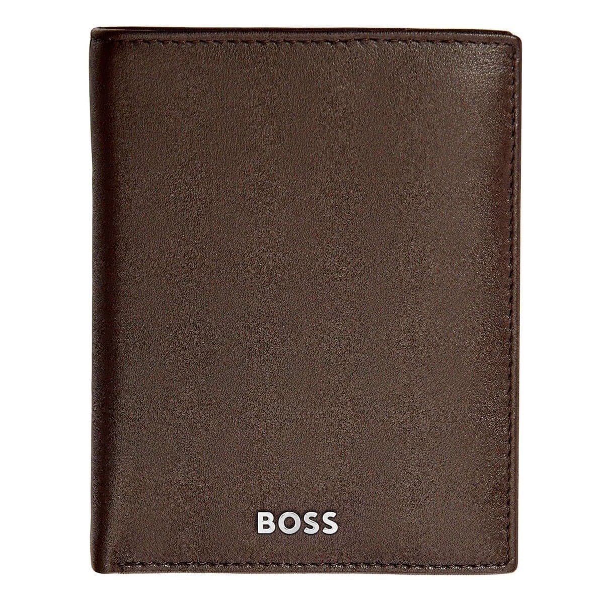 HUGO BOSS, Portacarte di credito, Classic Smooth, Marrone