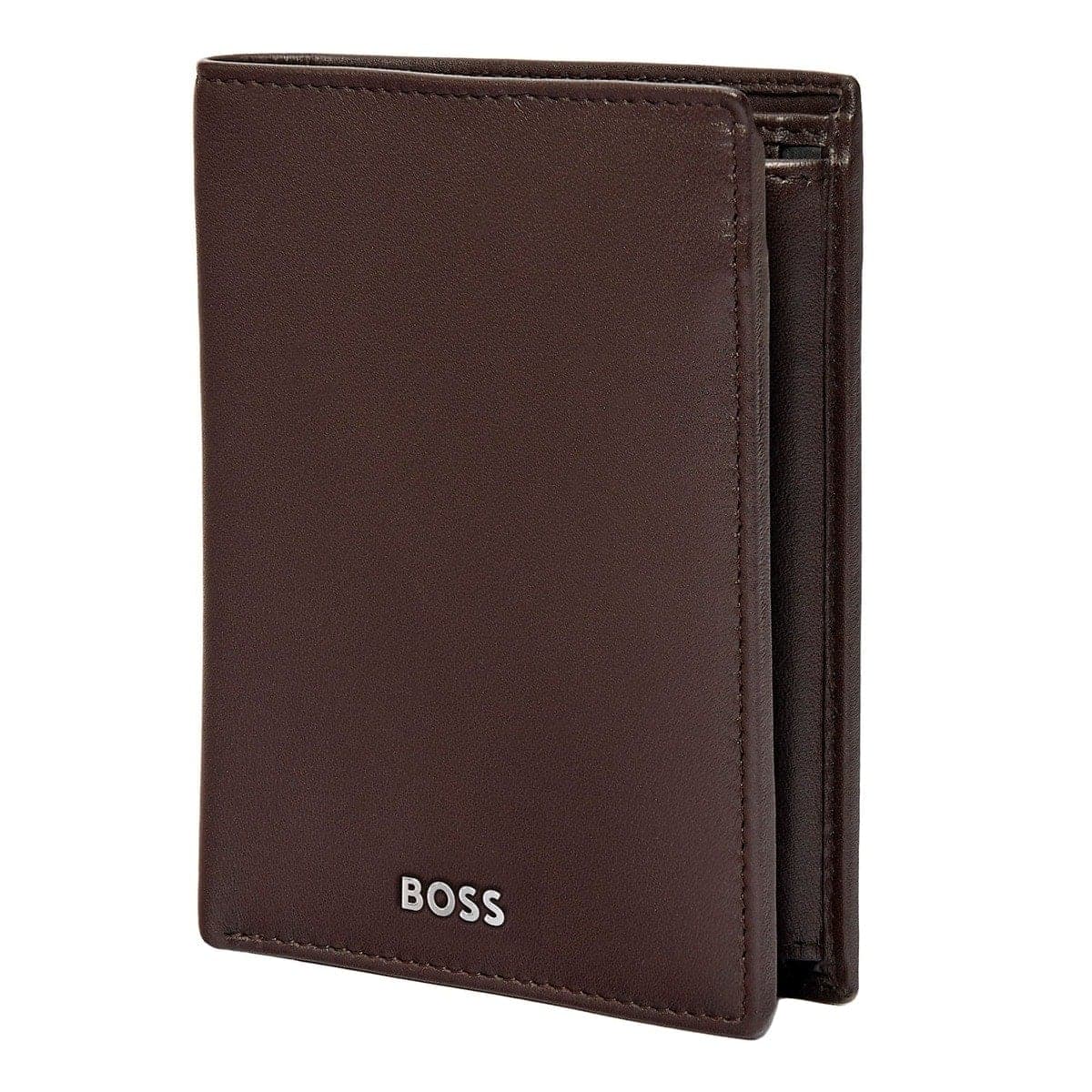 HUGO BOSS, Portacarte di credito, Classic Smooth, Marrone