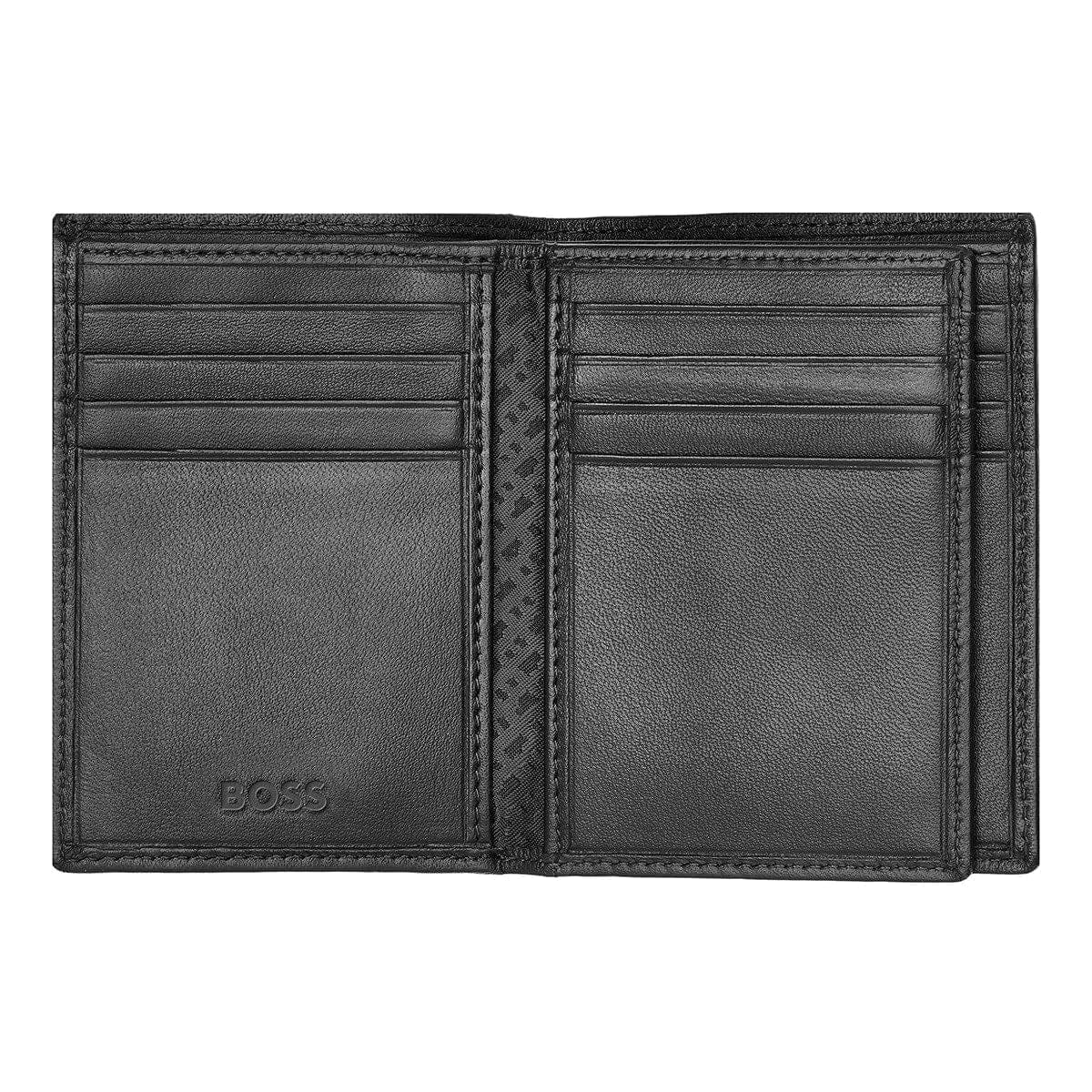 HUGO BOSS Kreditkartenetui, Classic Trifold Smooth, Black, 4