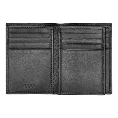 HUGO BOSS Kreditkartenetui, Classic Trifold Smooth, Black, 4