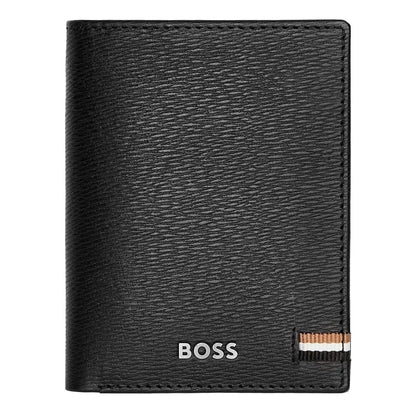 HUGO BOSS Kreditkartenetui, Iconic Trifold Black, 4