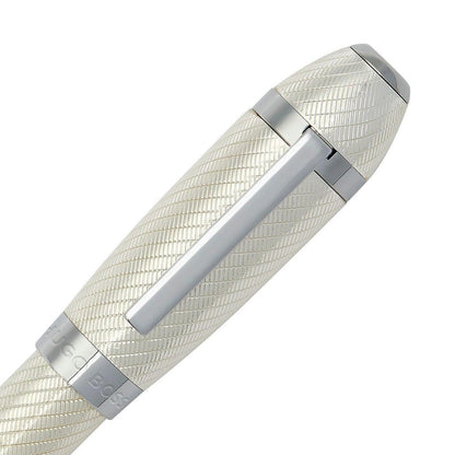 HUGO BOSS, Kugelschreiber, Arc Futurist, Silver