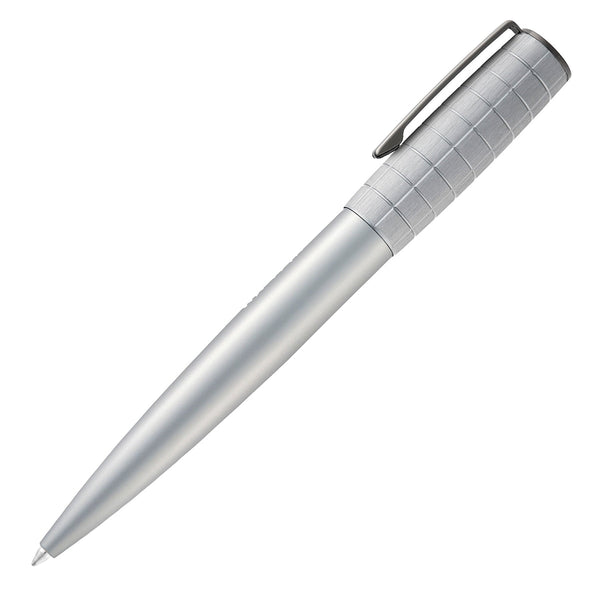 Stylo à bille HUGO BOSS Arche Bauhaus, gris clair