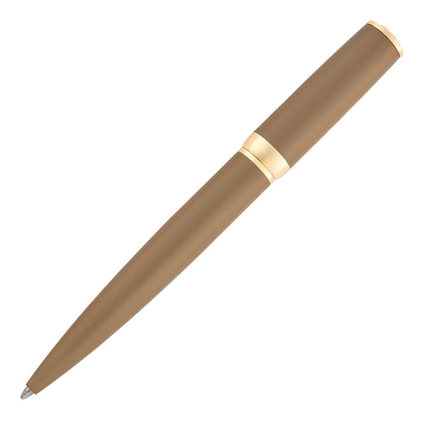 Stylo bille HUGO BOSS Arche Double B, Camel