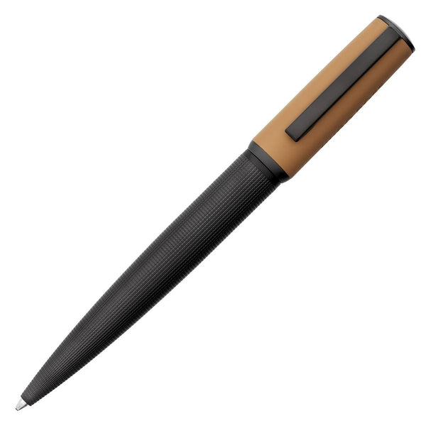 HUGO BOSS, penna a sfera, Arche Iconic, color cammello