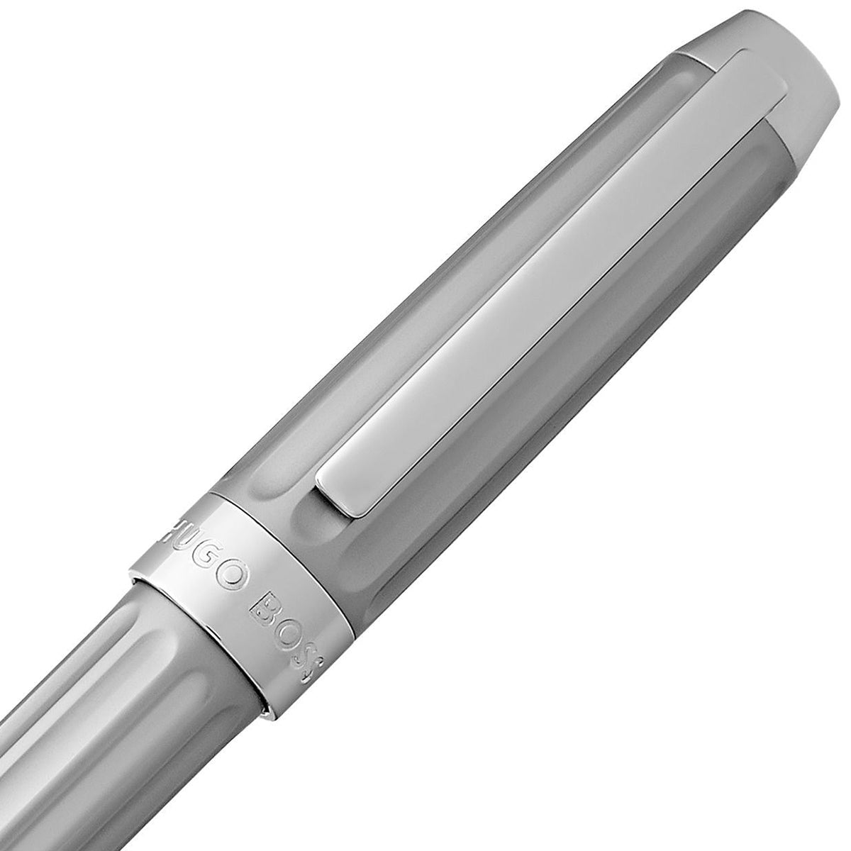Penna a sfera HUGO BOSS, cartella portablocco A5 Beam cromata