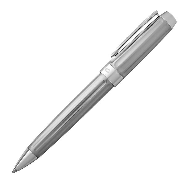 Penna a sfera HUGO BOSS Beam cromo, cromo