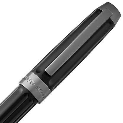 Stylo-bille HUGO BOSS, porte-documents A4 Beam noir