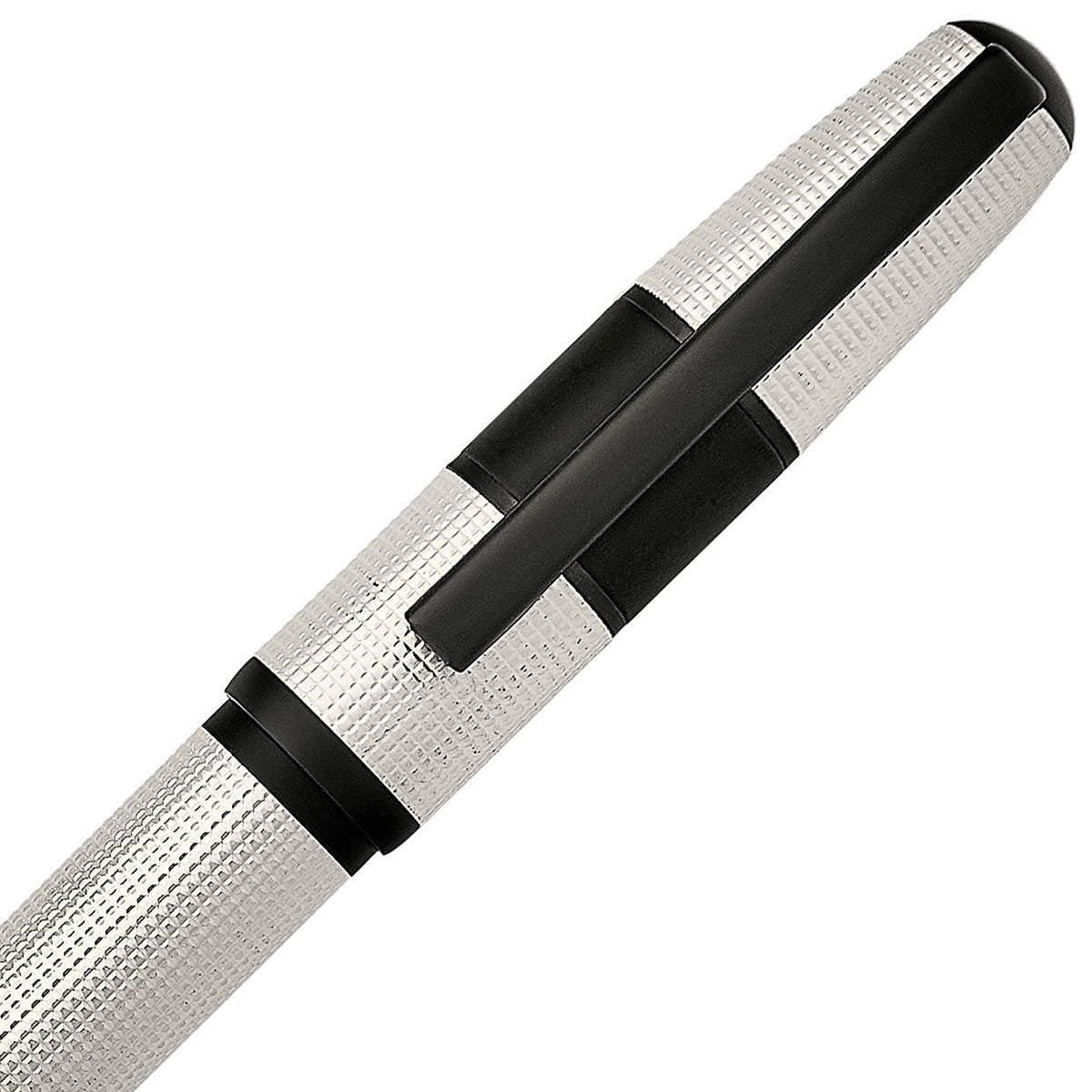 HUGO BOSS Kugelschreiber Grid Pearl, schwarz - 3