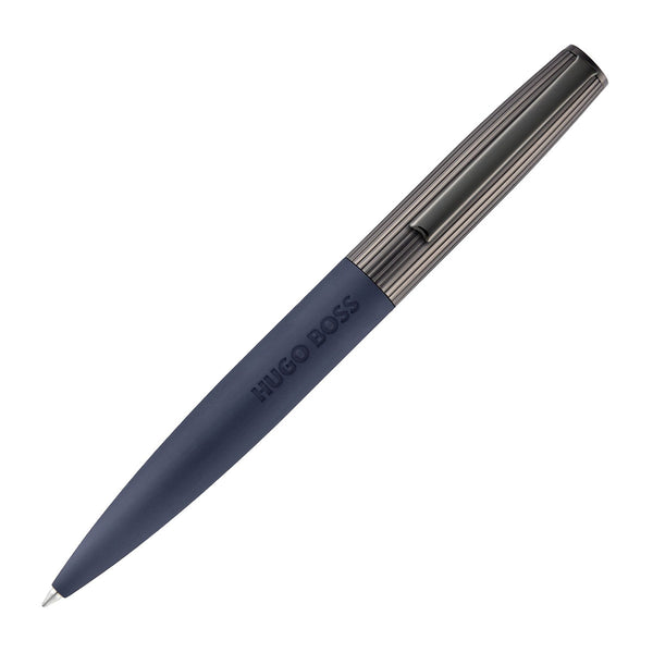 Penna a sfera HUGO BOSS Illusion Arcade, canna di fucile, blu