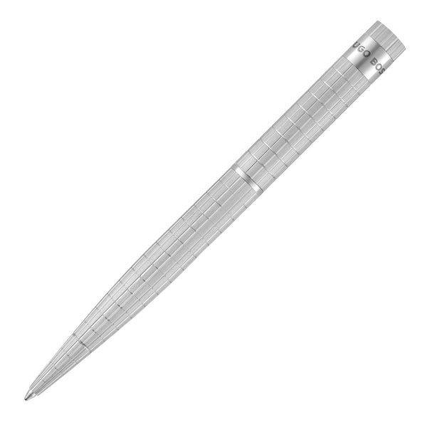 Penna a sfera HUGO BOSS Loop Bauhaus, grigio