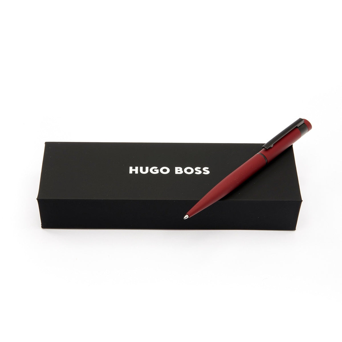 HUGO BOSS, penna a sfera, Loop Matt, rosso