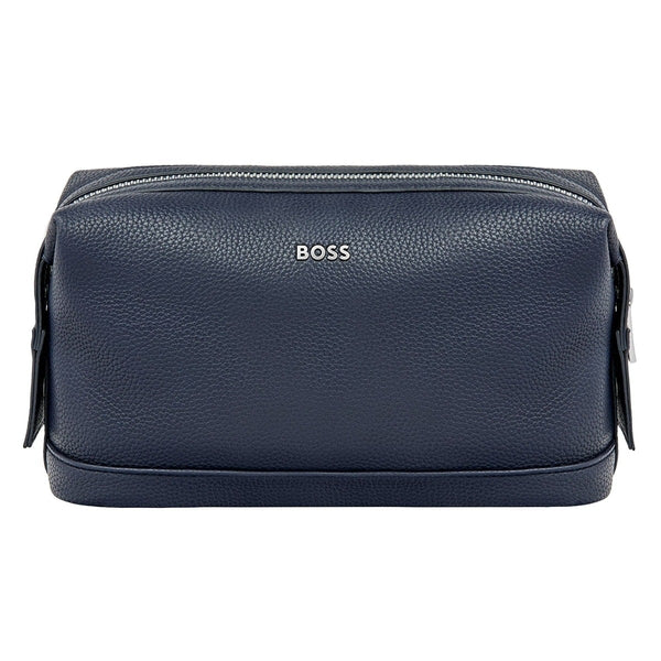 HUGO BOSS Trousse de toilette Classic Grained, Marine