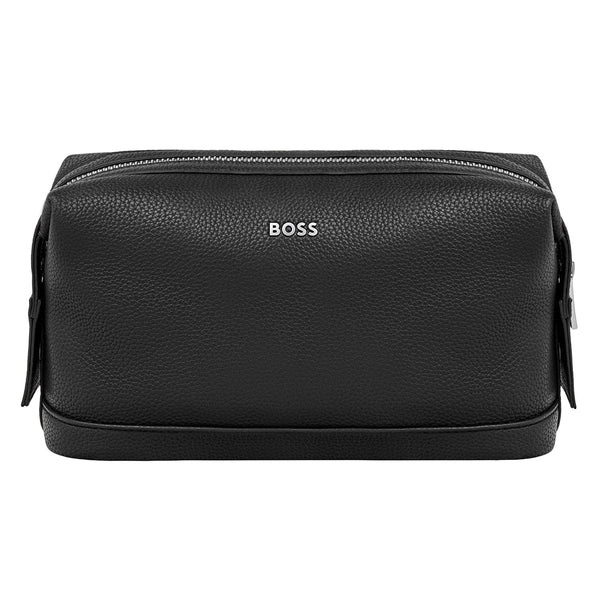 Trousse de toilette HUGO BOSS Classic Grained, noire