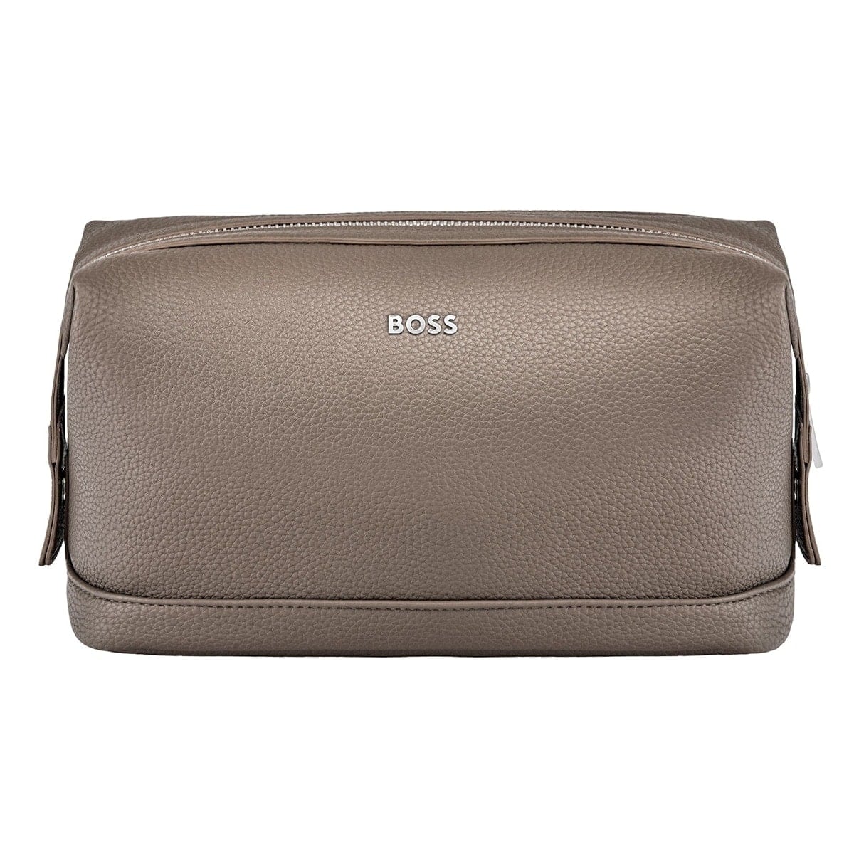 HUGO BOSS Kulturbeutel Classic Grained, Taupe