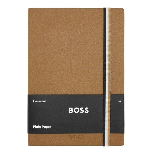 Carnet HUGO BOSS Iconic A5, camel