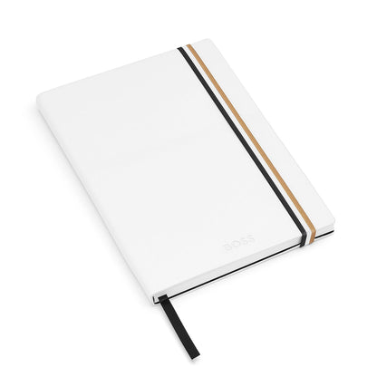 HUGO BOSS Notizbuch Iconic A5, weiß - 8