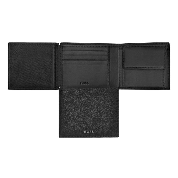 HUGO BOSS, Portafoglio, Classic Grained, Nero