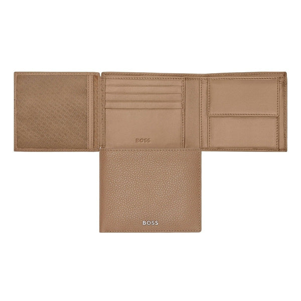HUGO BOSS, portefeuille, Classic Grained, Camel