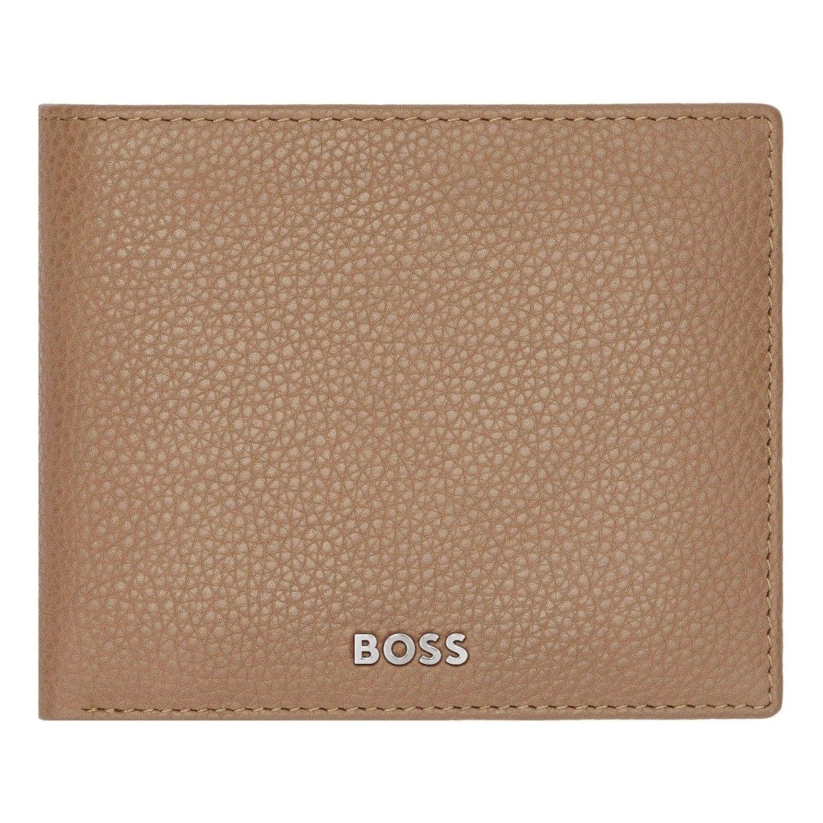 HUGO BOSS, portefeuille, Classic Grained, Camel