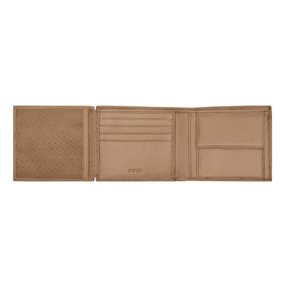 HUGO BOSS, portefeuille, Classic Grained, Camel