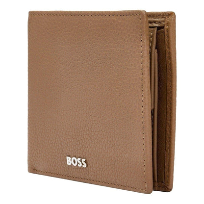 HUGO BOSS, portefeuille, Classic Grained, Camel