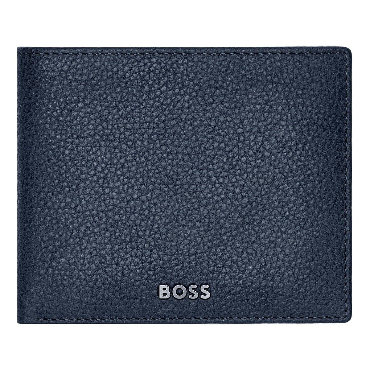 HUGO BOSS, Portemonnaie, Classic Grained, Navy