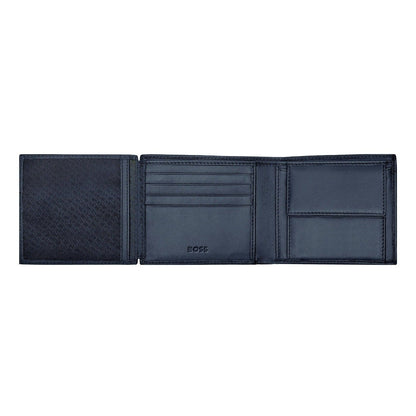 HUGO BOSS, Portemonnaie, Classic Grained, Navy