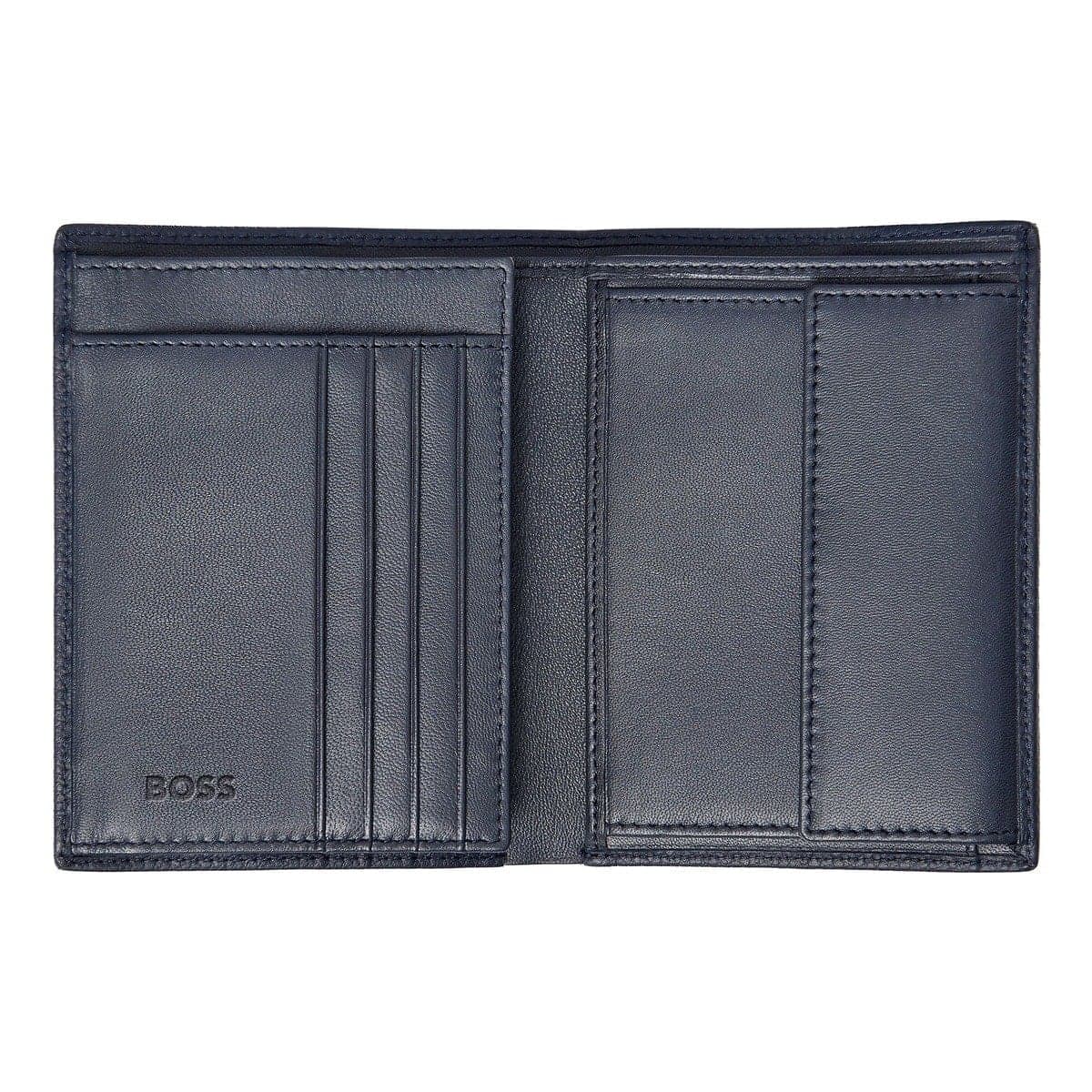 HUGO BOSS, Portemonnaie, Classic Grained, Navy