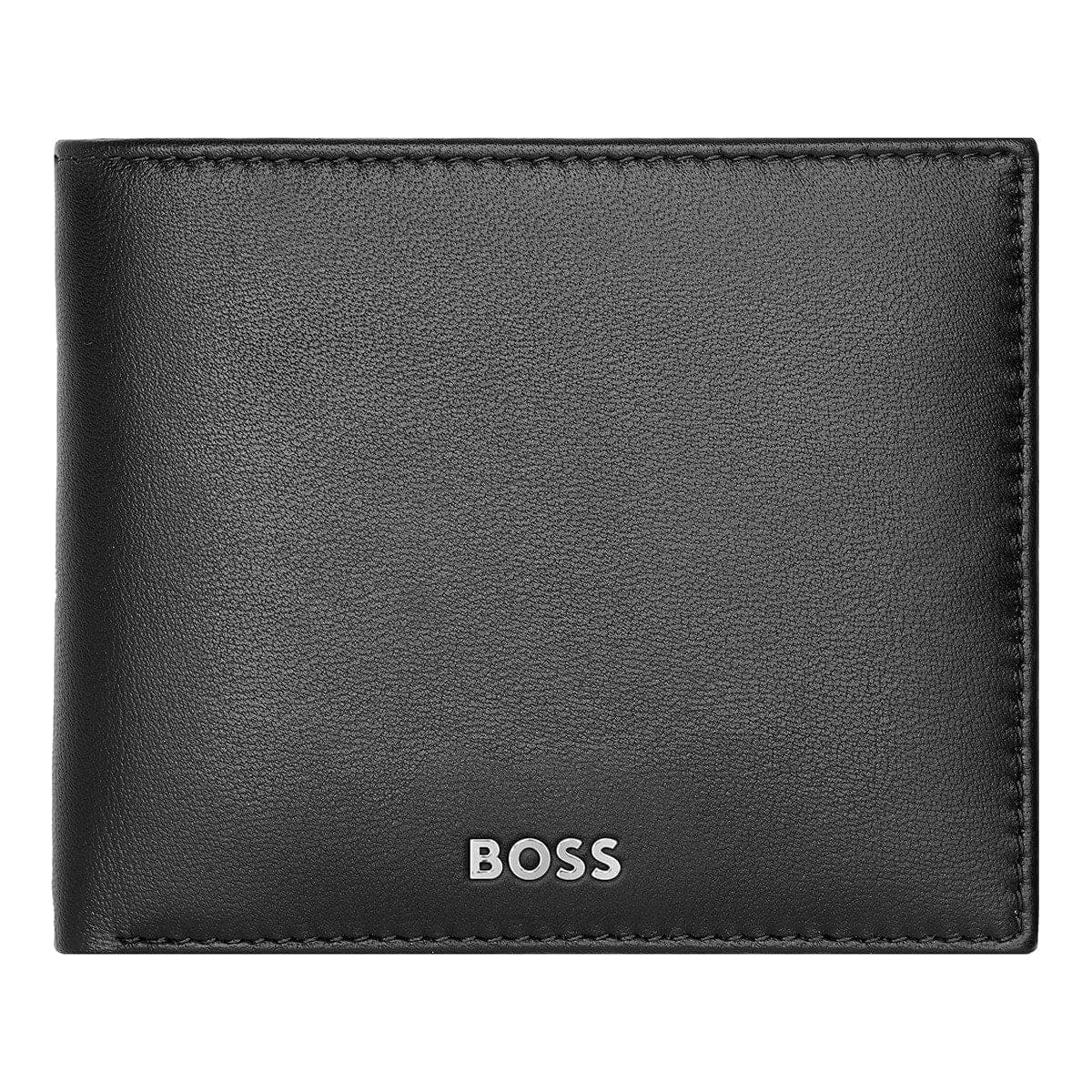 HUGO BOSS Portemonnaie, Classic Smooth, Black, 4