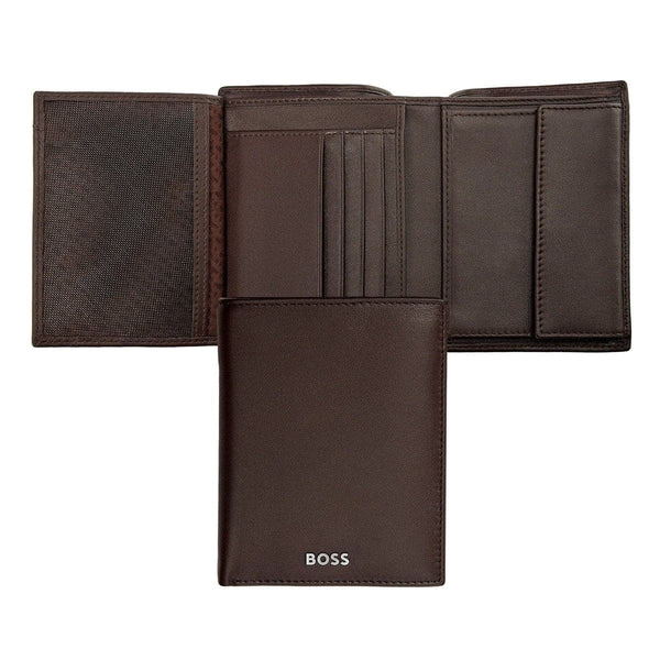 HUGO BOSS, portefeuille, Classic Smooth, marron