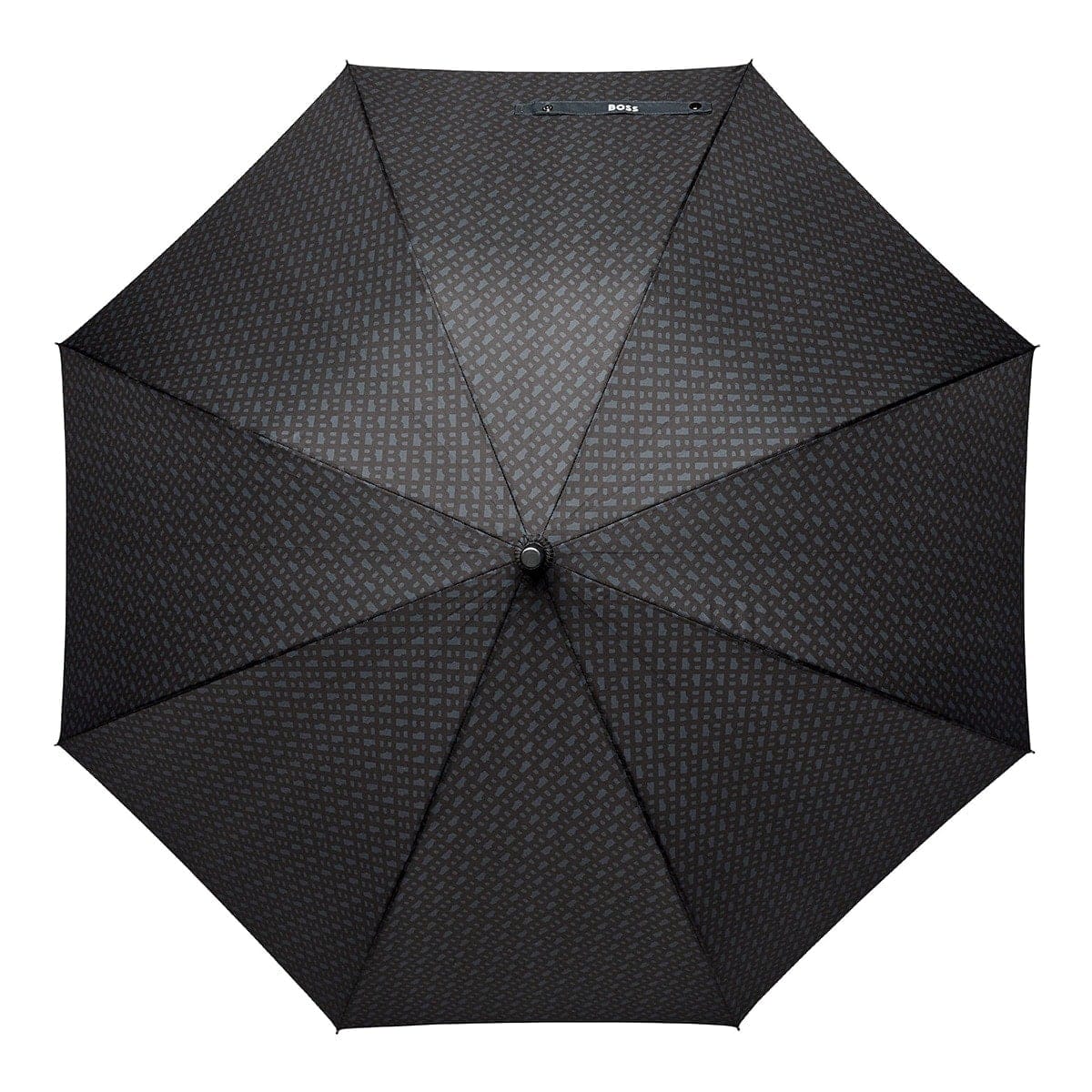 Parapluie Hugo Boss Monogrammes Gris Foncé