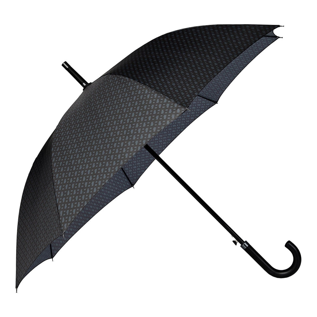 Parapluie Hugo Boss Monogrammes Gris Foncé