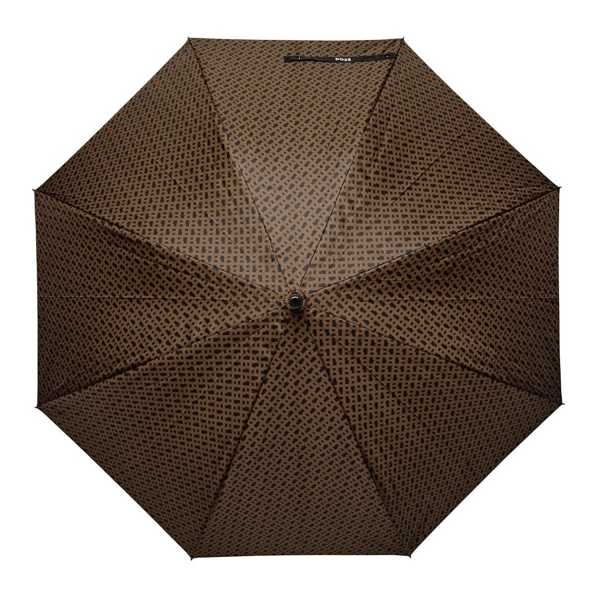 Parapluie Hugo Boss Monogramme Camel