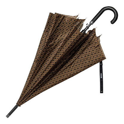 Parapluie Hugo Boss Monogramme Camel