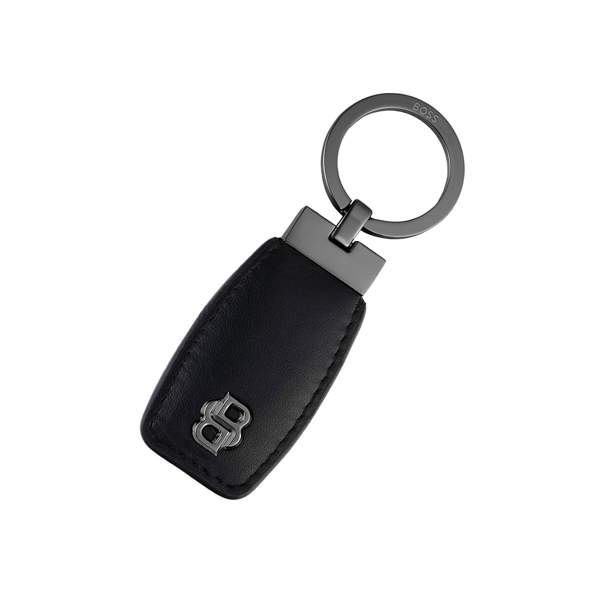HUGO BOSS Schlüsselanhänger Double B Black & Gun - 6