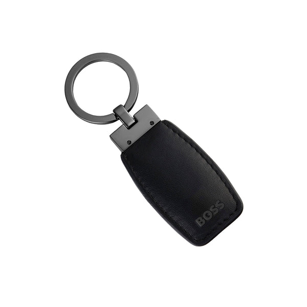 Portachiavi HUGO BOSS Double B Black & Gun