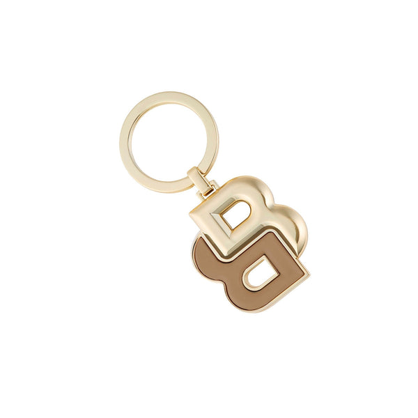 Portachiavi HUGO BOSS Double B cammello