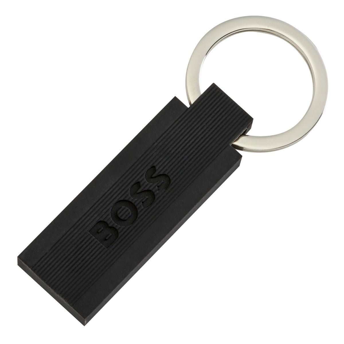 HUGO BOSS, Schlüsselanhänger, Edge Black