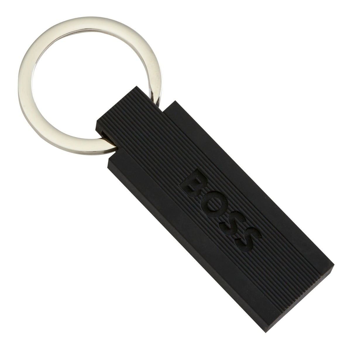 HUGO BOSS, Schlüsselanhänger, Edge Black