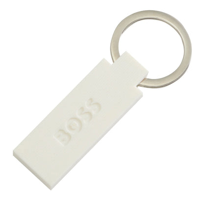 HUGO BOSS, portachiavi, Edge White
