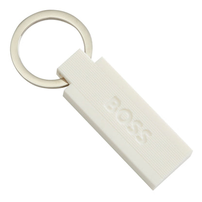 HUGO BOSS, portachiavi, Edge White